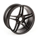 Rugged Ridge 15307.01 Aluminum Wheel; 5 Spoke; Black; - Truck Part Superstore