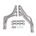 BBK Performance Parts 15310 1979-93 MUSTANG 5.0 1-5/8 LONG TUBE HEADERS AUTOMATIC (POLISHED SILVER CERAMIC) - Truck Part Superstore