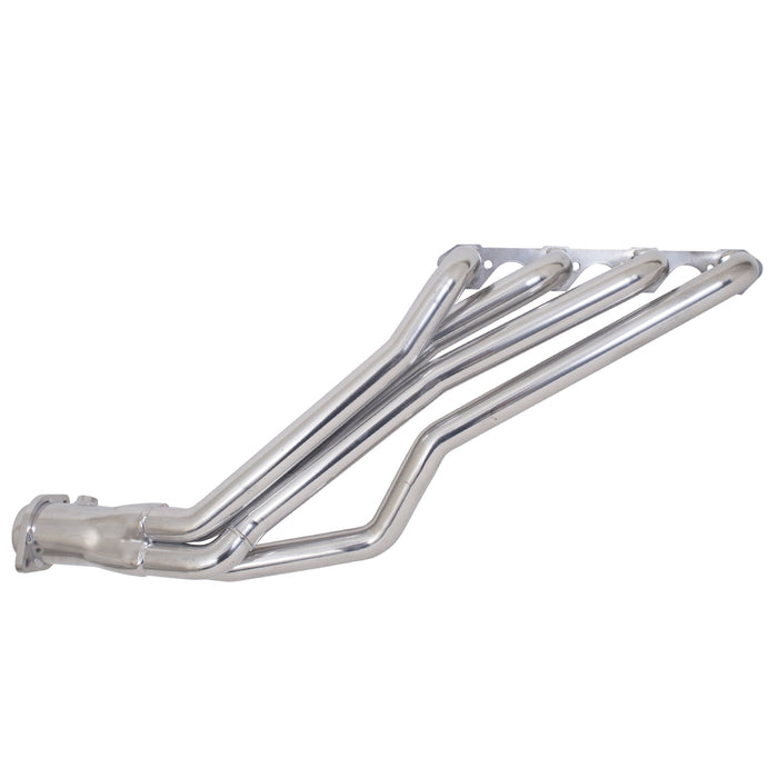 BBK Performance Parts 15310 1979-93 MUSTANG 5.0 1-5/8 LONG TUBE HEADERS AUTOMATIC (POLISHED SILVER CERAMIC) - Truck Part Superstore