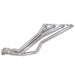 BBK Performance Parts 15310 1979-93 MUSTANG 5.0 1-5/8 LONG TUBE HEADERS AUTOMATIC (POLISHED SILVER CERAMIC) - Truck Part Superstore