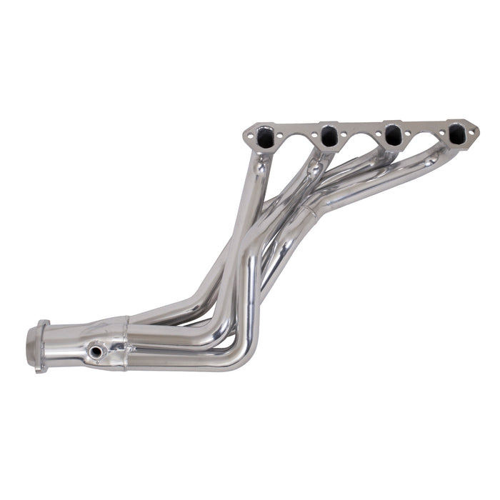 BBK Performance Parts 15310 1979-93 MUSTANG 5.0 1-5/8 LONG TUBE HEADERS AUTOMATIC (POLISHED SILVER CERAMIC) - Truck Part Superstore