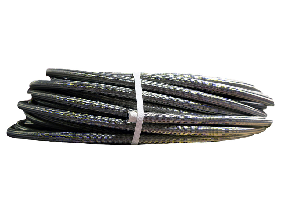 Aeromotive Fuel System 15312 Hose, Fuel, PTFE, Stainless Steel Braided, AN-12 x 4'. - Truck Part Superstore