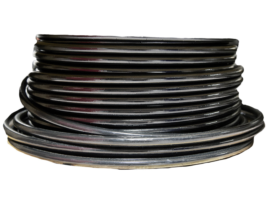 Aeromotive Fuel System 15333 Hose, Fuel, PTFE, Stainless Steel Braided, Black Jacketed, AN-12 x 8'. - Truck Part Superstore