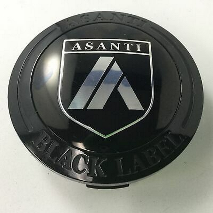 Asanti Black 1534S01 ABL-22/23/24 CAP SNAP IN - GLOSS BLACK - Truck Part Superstore