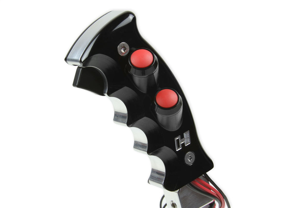 Hurst 1539004 Replacement Pistol-Grip Side Plates; 2 Button; Black; - Truck Part Superstore