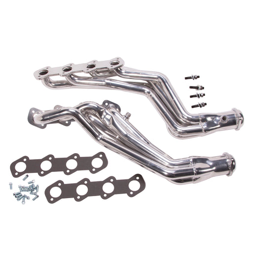 BBK Performance Parts 15410 1996-04 MUSTANG 4.6L GT/BULLIT 1-5/8 LONG TUBE HEADERS (POLISHED SILVER CERAMIC) - Truck Part Superstore