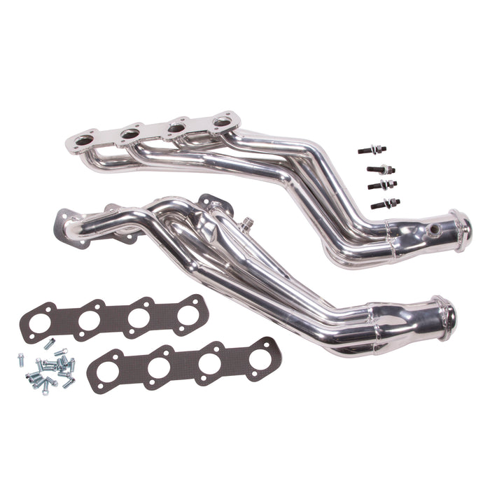 BBK Performance Parts 15410 1996-04 MUSTANG 4.6L GT/BULLIT 1-5/8 LONG TUBE HEADERS (POLISHED SILVER CERAMIC) - Truck Part Superstore