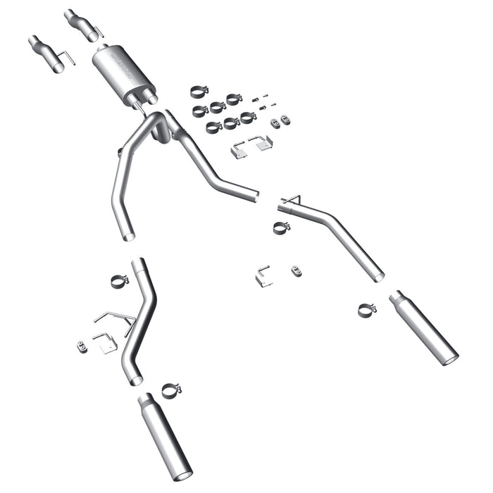 MagnaFlow Exhaust Products 15460 Street Series Stainless Cat-Back System - Truck Part Superstore