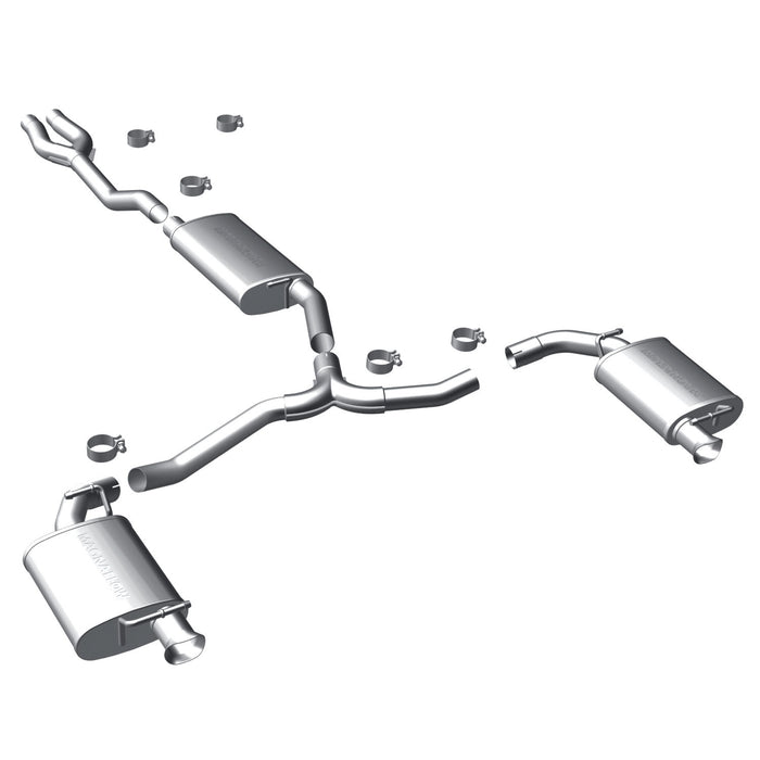 MagnaFlow Exhaust Products 15492 Street Series Stainless Cat-Back System - Truck Part Superstore