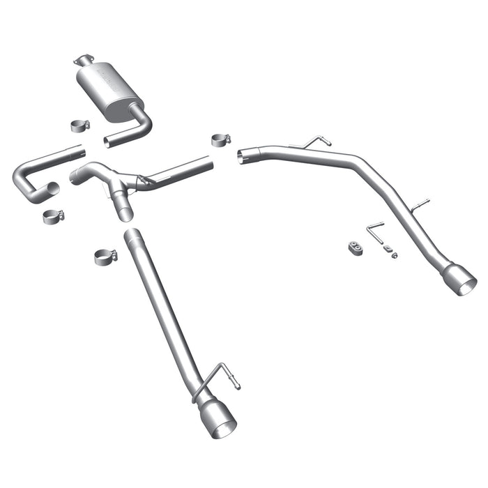 MagnaFlow Exhaust Products 15495 Street Series Stainless Cat-Back System - Truck Part Superstore