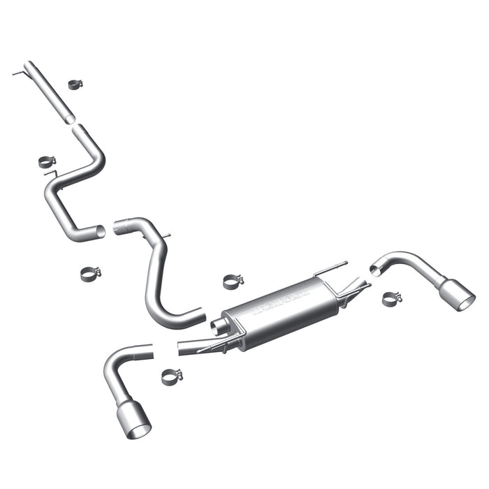 MagnaFlow Exhaust Products 15497 Street Series Stainless Cat-Back System - Truck Part Superstore