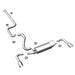 MagnaFlow Exhaust Products 15497 Street Series Stainless Cat-Back System - Truck Part Superstore