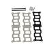 BBK Performance Parts 1549 SBF TRICK FLOW TFS INTAKE MANIFOLD 3/8 PHENOLIC SPACER KIT - Truck Part Superstore