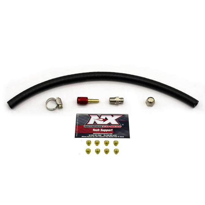 Nitrous Express 15539 PURGE PORT FLOW PLUMBING KIT - Truck Part Superstore