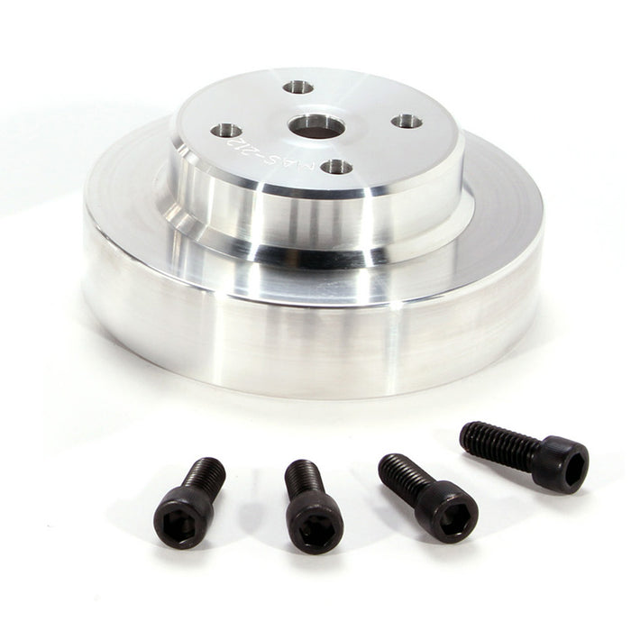 BBK Performance Parts 1553 1979-1993 MUSTANG 5.0 3 PC PERFORMANCE UNDER DRIVE PULLEY KIT (BILLET ALUMINUM) - Truck Part Superstore