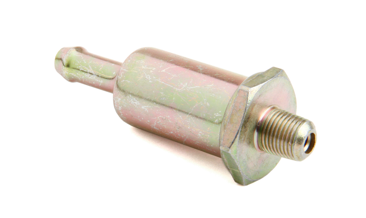 NOS/Nitrous Oxide System 15540NOS Fuel Filter; Steel; 1/8 in. NPT x 5/16 in. Barb End; - Truck Part Superstore