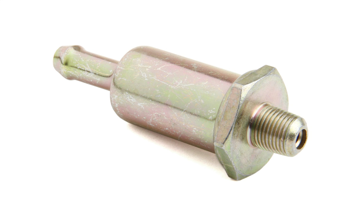 NOS/Nitrous Oxide System 15540NOS Fuel Filter; Steel; 1/8 in. NPT x 5/16 in. Barb End; - Truck Part Superstore