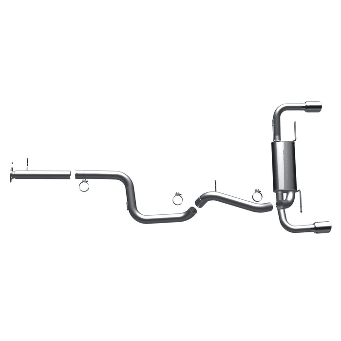 MagnaFlow Exhaust Products 15557 Street Series Stainless Cat-Back System - Truck Part Superstore