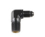 NOS/Nitrous Oxide System 15562BNOS Nitrous Filter High Pressure; N20 Filter; 1/4 in. NPT x -4AN; 90 deg.; Black; - Truck Part Superstore