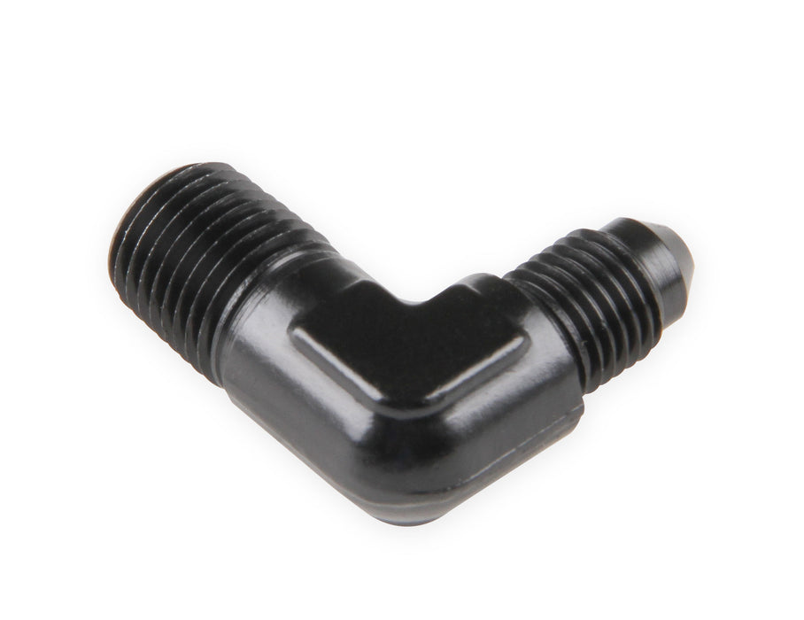NOS/Nitrous Oxide System 15562BNOS Nitrous Filter High Pressure; N20 Filter; 1/4 in. NPT x -4AN; 90 deg.; Black; - Truck Part Superstore