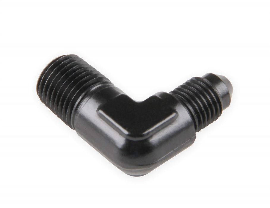 NOS/Nitrous Oxide System 15562BNOS Nitrous Filter High Pressure; N20 Filter; 1/4 in. NPT x -4AN; 90 deg.; Black; - Truck Part Superstore