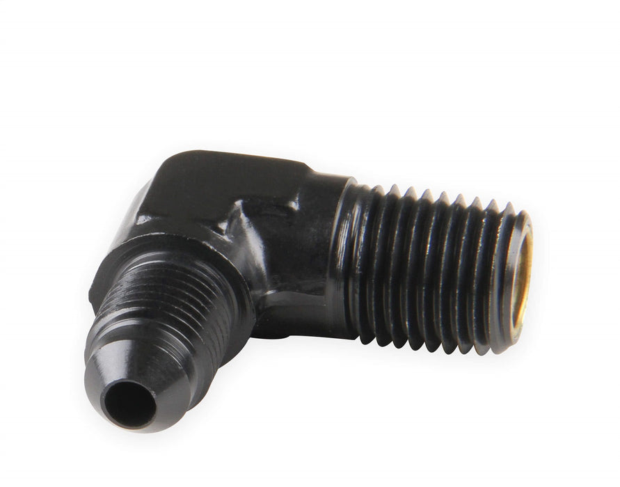 NOS/Nitrous Oxide System 15562BNOS Nitrous Filter High Pressure; N20 Filter; 1/4 in. NPT x -4AN; 90 deg.; Black; - Truck Part Superstore