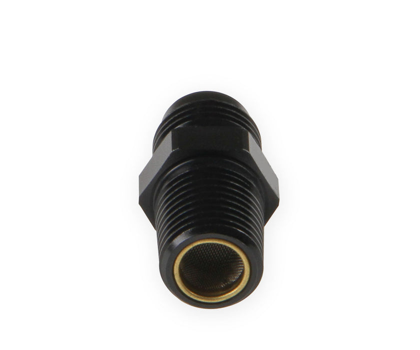 NOS/Nitrous Oxide System 15564BNOS Nitrous Filter High Pressure; N20 Filter; 1/4 in. NPT x -6AN; Big Shot; Black; - Truck Part Superstore
