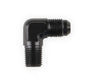 NOS/Nitrous Oxide System 15566BNOS Nitrous Filter High Pressure; N20 Filter; 1/4 in. NPT x -6AN; 90 deg.; Black; - Truck Part Superstore