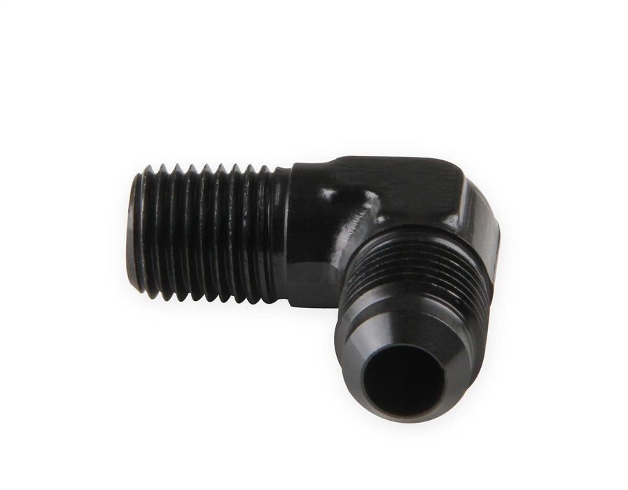 NOS/Nitrous Oxide System 15566BNOS Nitrous Filter High Pressure; N20 Filter; 1/4 in. NPT x -6AN; 90 deg.; Black; - Truck Part Superstore