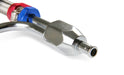 Mr Gasket 1556G Adjustable Fuel Line; Fits Holley 4150/4160 Carburetors; Red/Blue Hose Ends; - Truck Part Superstore
