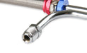 Mr Gasket 1556G Adjustable Fuel Line; Fits Holley 4150/4160 Carburetors; Red/Blue Hose Ends; - Truck Part Superstore