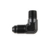 NOS/Nitrous Oxide System 15572BNOS Nitrous Filter High Pressure; N20 Filter; 1/8 in. NPT x -4AN; 90 deg.; Black; - Truck Part Superstore