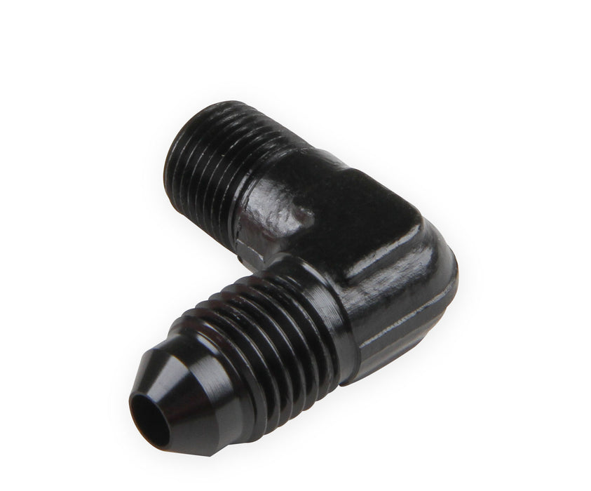 NOS/Nitrous Oxide System 15572BNOS Nitrous Filter High Pressure; N20 Filter; 1/8 in. NPT x -4AN; 90 deg.; Black; - Truck Part Superstore