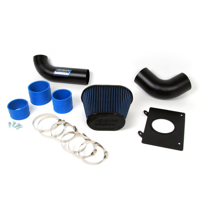 BBK Performance Parts 15575 1986-1993 MUSTANG 5.0 FENDERWELL COLD AIR INTAKE (BLACKOUT FINISH) - Truck Part Superstore