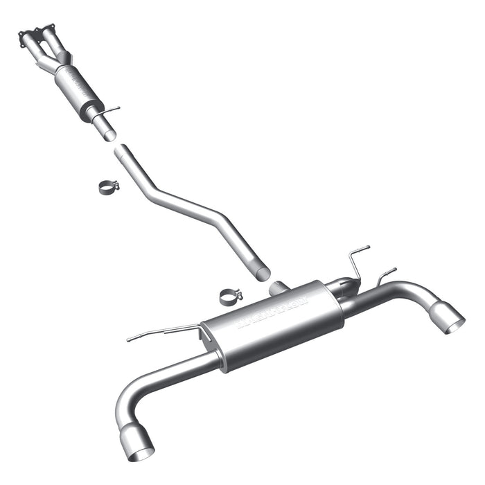 MagnaFlow Exhaust Products 15576 Street Series Stainless Cat-Back System - Truck Part Superstore