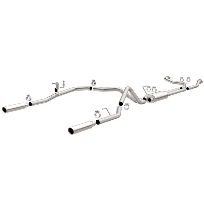 MagnaFlow Exhaust Products 15582 Street Series Stainless Cat-Back System - Truck Part Superstore