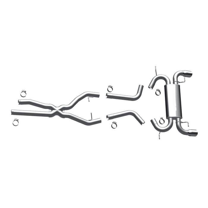 MagnaFlow Exhaust Products 15587 Touring Series Stainless Cat-Back System - Truck Part Superstore