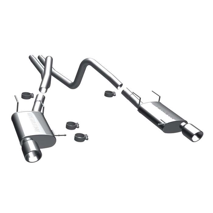 MagnaFlow Exhaust Products 15591 Street Series Stainless Cat-Back System - Truck Part Superstore