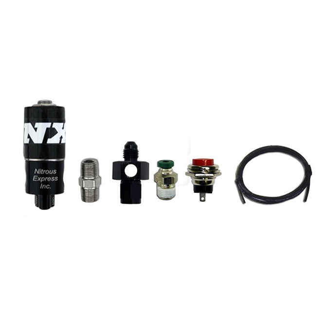 Nitrous Express 15598 NITROUS PURGE VALVE WITH POLY LINE (4AN) - Truck Part Superstore