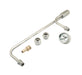 Mr Gasket 1559 Chrome Plated Fuel Lines With Fuel Pressure Gauge - Truck Part Superstore