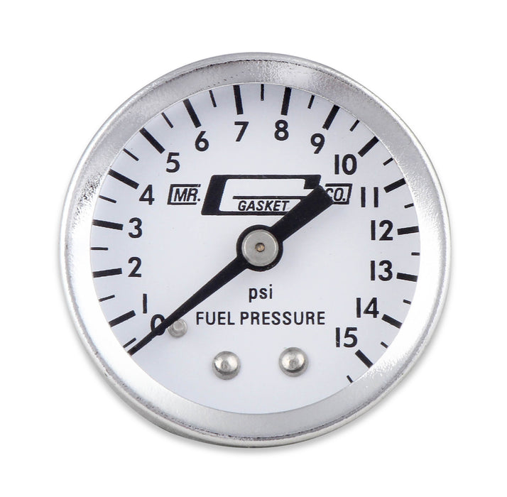 Mr Gasket 1560 Fuel Block With Fuel Pressure Gauge - Truck Part Superstore