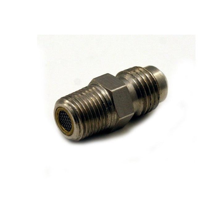 Nitrous Express 16112M/C FILTER FITTING; 6AN X 1/8 NPT STRAIGHT - Truck Part Superstore