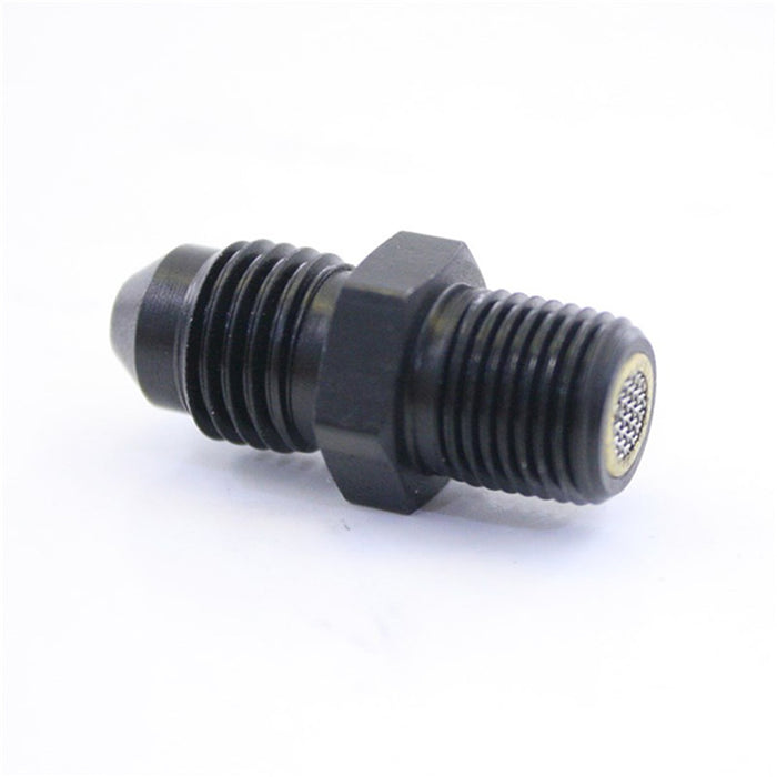 Nitrous Express 15611M/C Nitrous Filter Fitting; 1/8 NPT x 4AN Filter Fitting; - Truck Part Superstore
