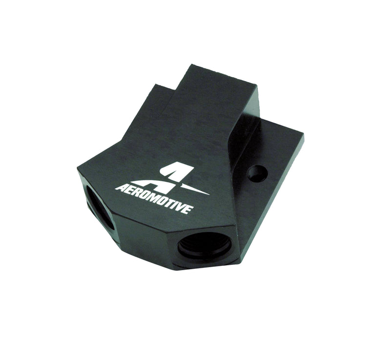 Aeromotive Fuel System 15620 Y-Block one (1) 10 AN  to (2)  two 8 AN. - Truck Part Superstore