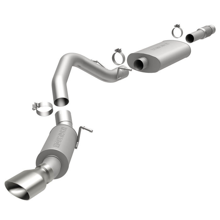 MagnaFlow Exhaust Products 15626 Street Series Stainless Cat-Back System - Truck Part Superstore