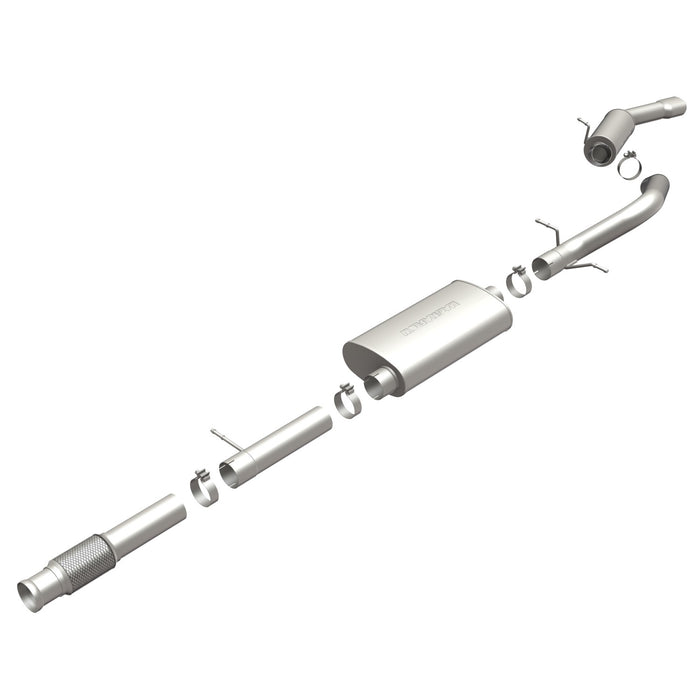 MagnaFlow Exhaust Products 15627 Street Series Stainless Cat-Back System - Truck Part Superstore