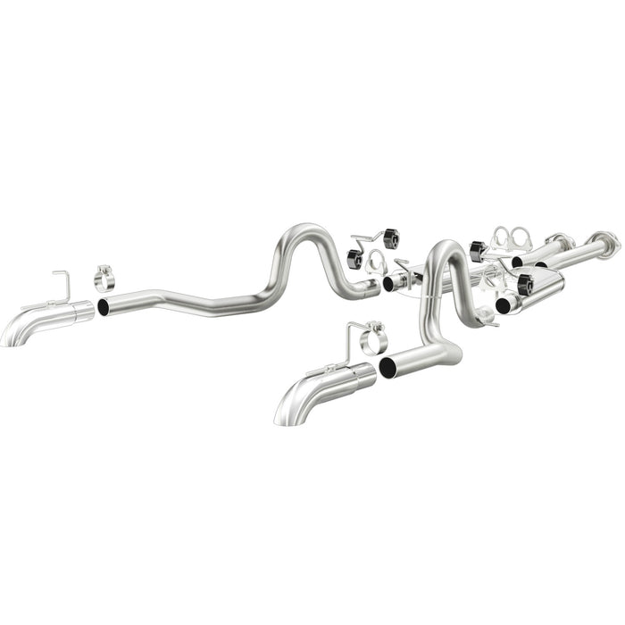 MagnaFlow Exhaust Products 15632 Street Series Stainless Cat-Back System - Truck Part Superstore