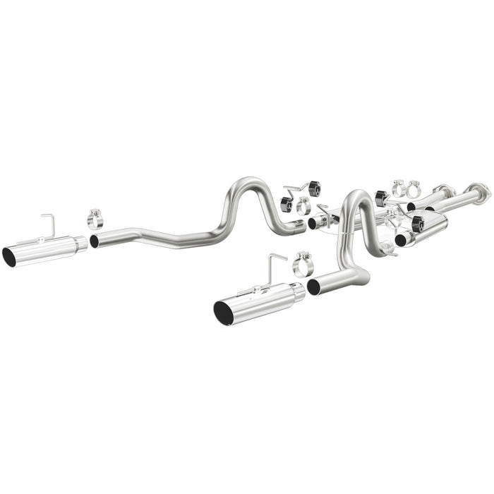 MagnaFlow Exhaust Products 15638 Street Series Stainless Cat-Back System - Truck Part Superstore
