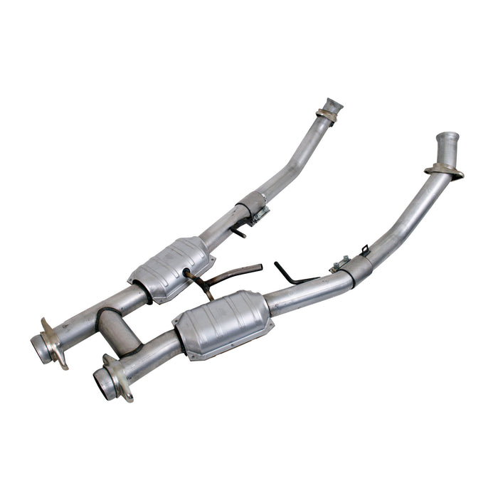 BBK Performance Parts 1563 1994-1995 MUSTANG GT/COBRA 2.5 FULL H PIPE W/HIGH FLOW CATALYTIC CONVERTERS - Truck Part Superstore