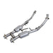 BBK Performance Parts 1563 1994-1995 MUSTANG GT/COBRA 2.5 FULL H PIPE W/HIGH FLOW CATALYTIC CONVERTERS - Truck Part Superstore